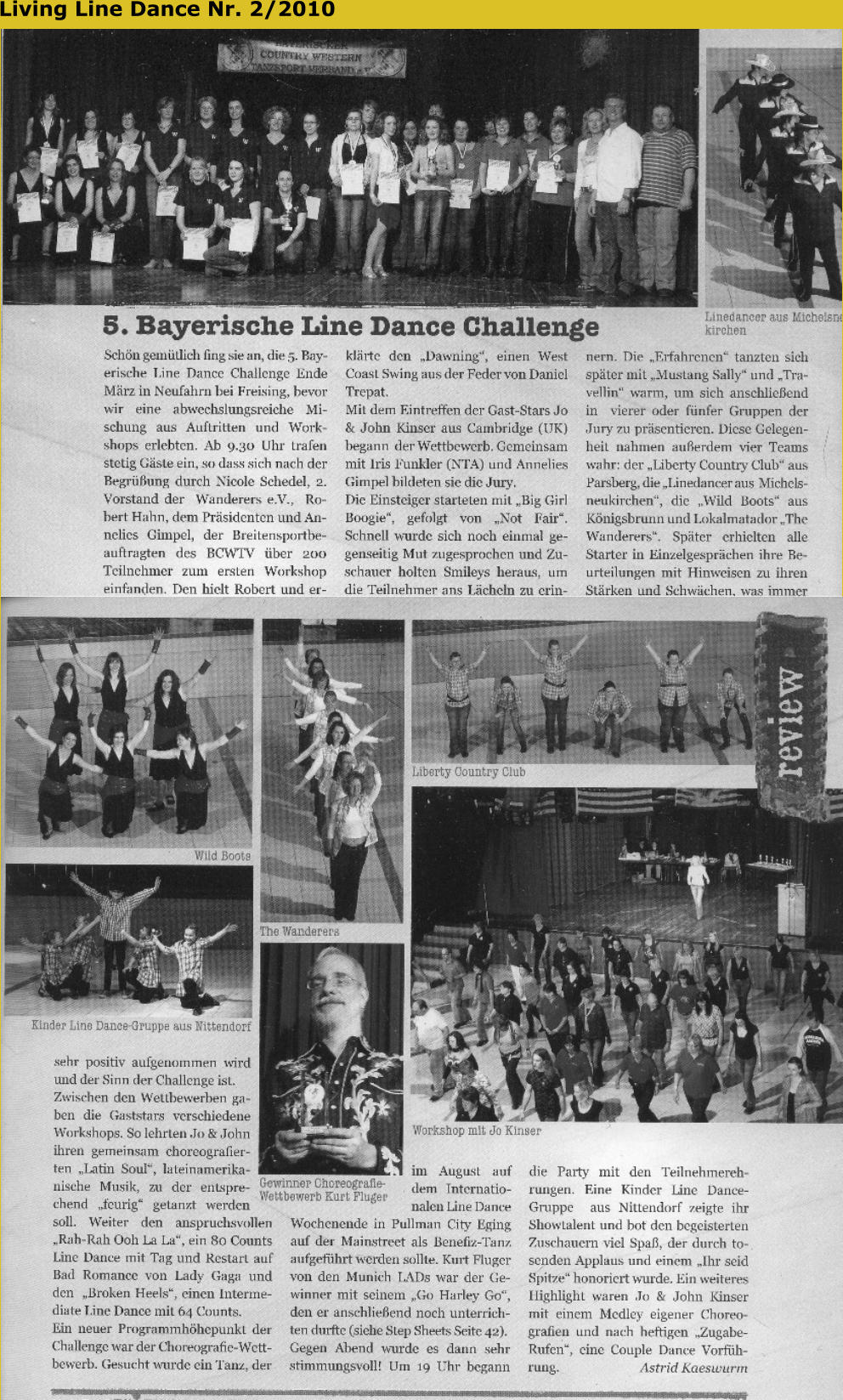 Living Line Dance Nr. 2/2010